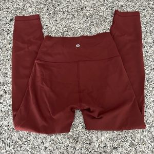 Lululemon wonder train leggings